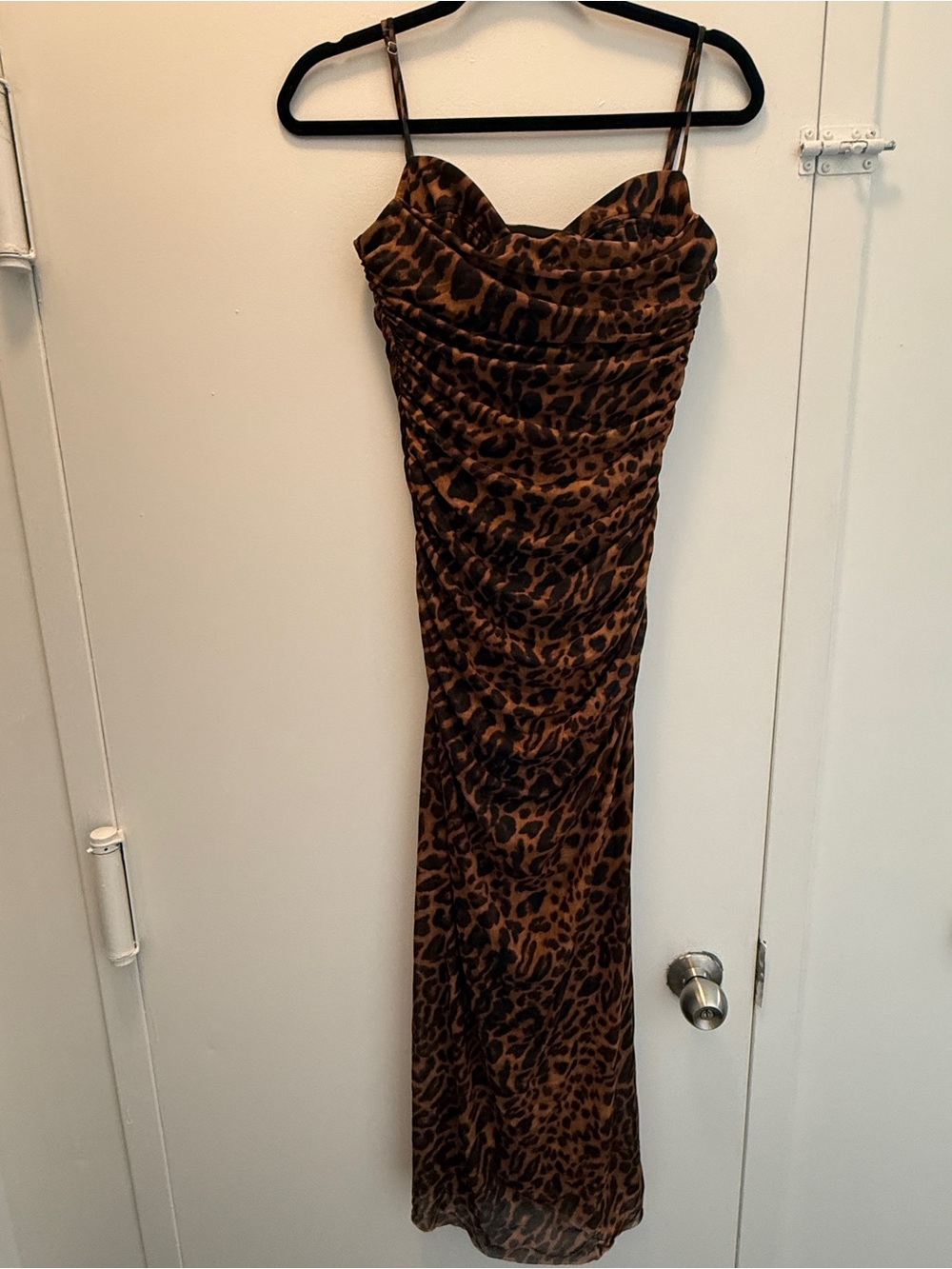 Zara Leopard-Print Tulle Dress